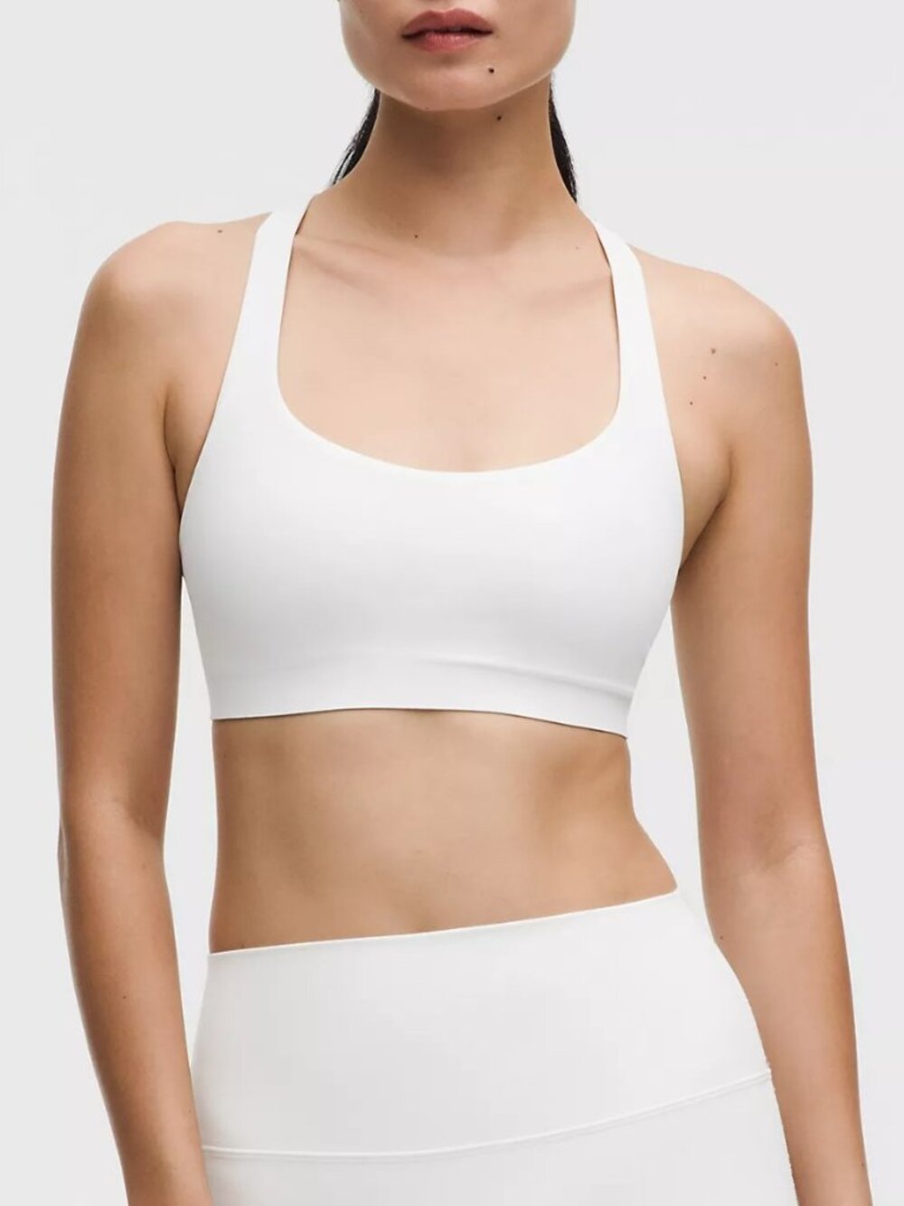 NEW white XXS/XS - Fit XS/S- Lululemon FlexyFlex Strappy Bra Bralette LW2EILS
